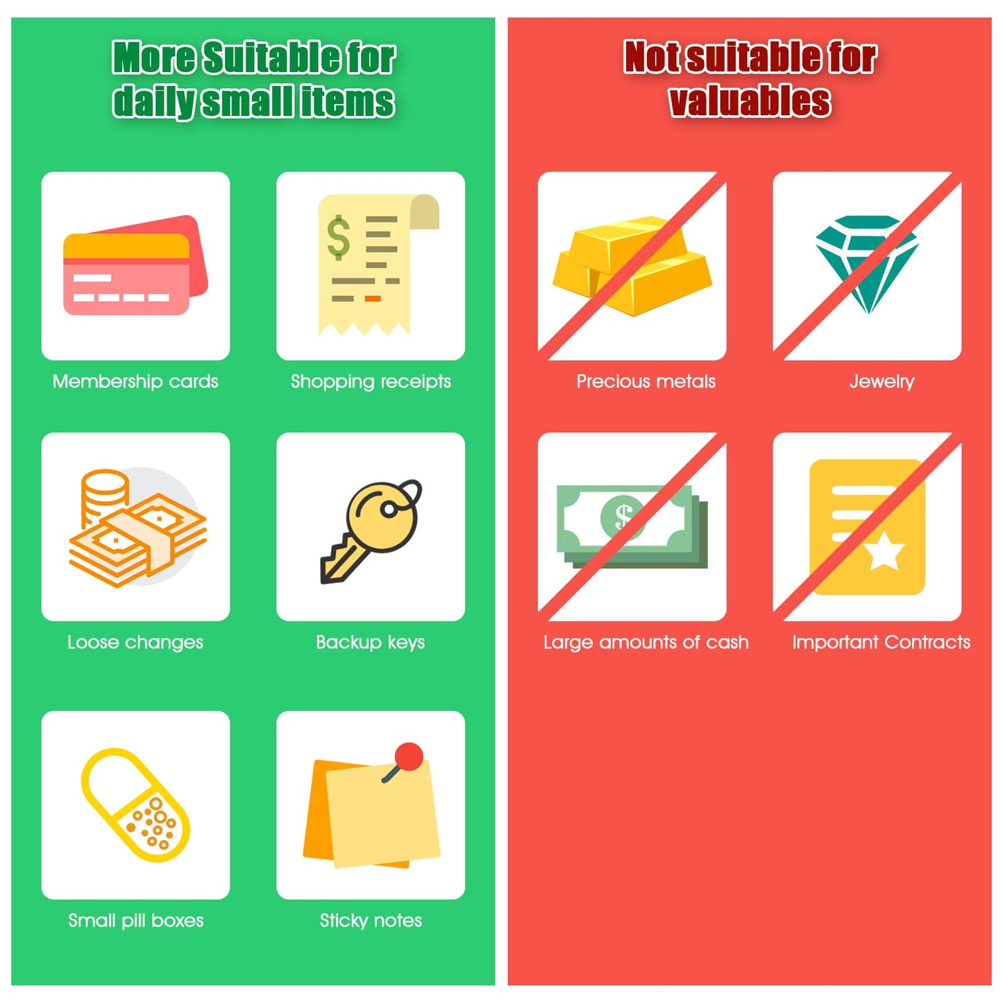 KYODOLED Metal Cash Box with 3-Digit Combination Lock & Money Tray - Secure Safe for Home, Office & Events, Ideal for Cash, Meds & Small Items, 7.87" x 6.30" x 3.35", Black, Cold-Rolled Steel, 4PACK