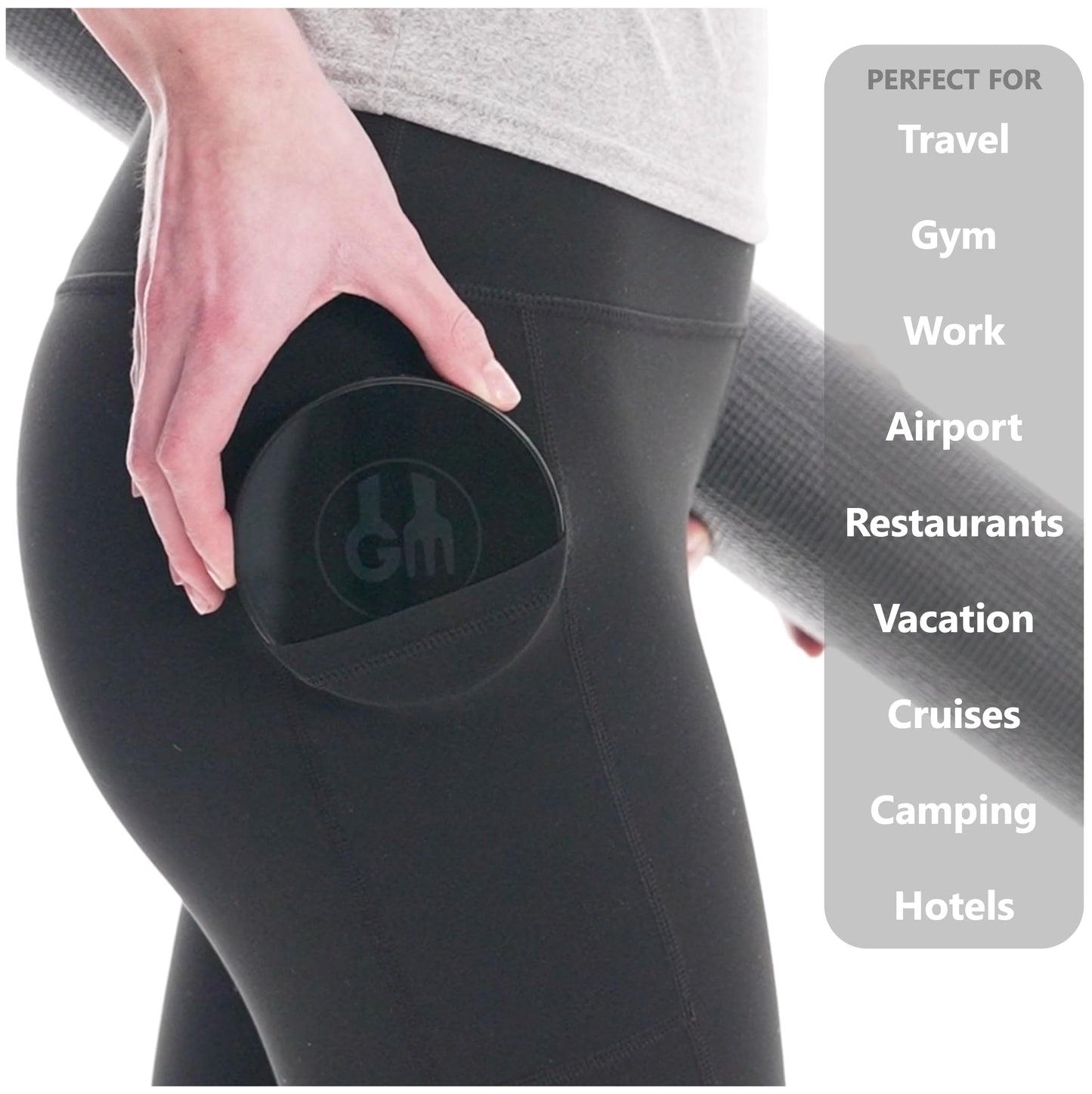 MACROSCALE Portable Food Scale, Pocket-Sized, Rechargeable. Tracks Calories, Nutrition, Cholesterol, Micros, Macros for Weight Loss, Health, Diabetes, Meal Prep. Use with The Gourmetmiles App.
