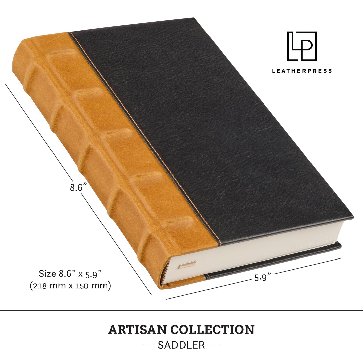 Luxury Leather Journal - Elegant Gift for Men & Women | Full-Grain Leather Notebook with Numbered Pages & Table of Contents | Perfect for Birthdays, Anniversaries, & Special Occasions