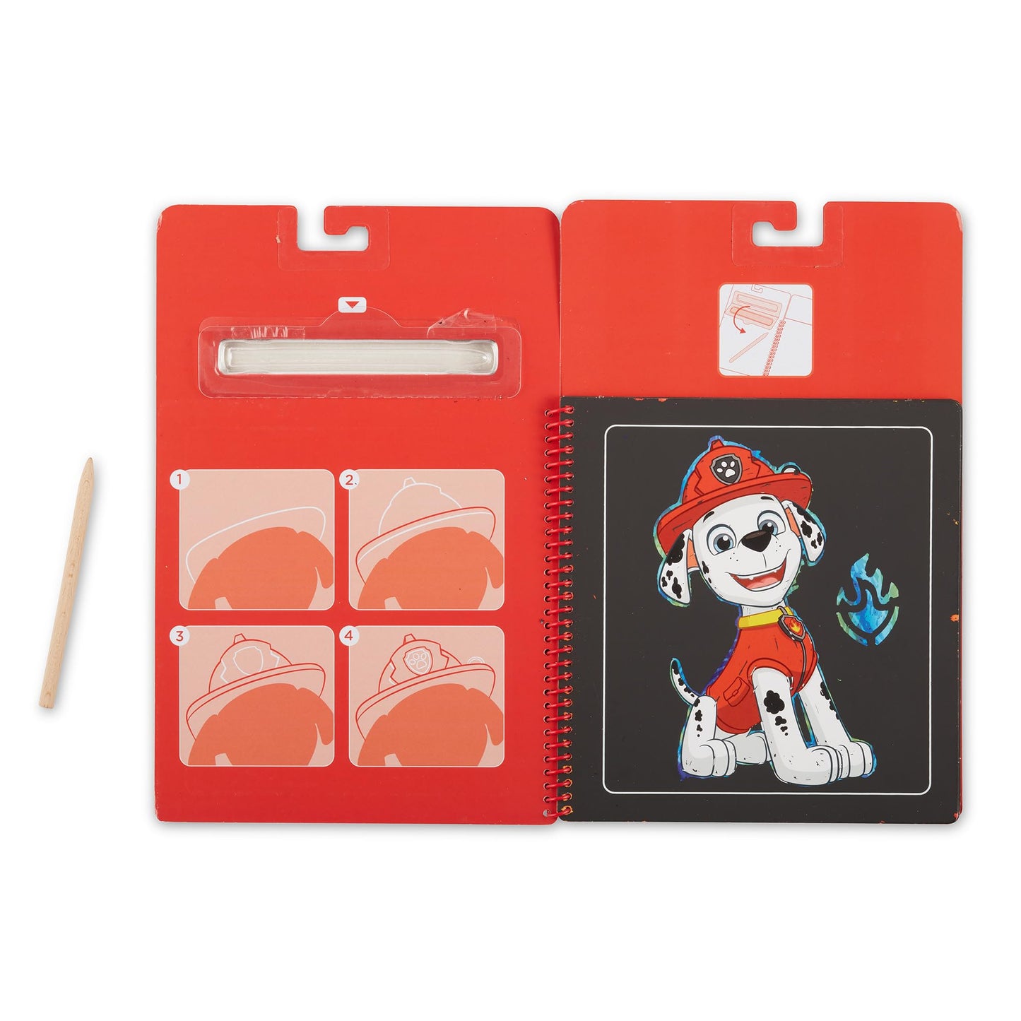 Melissa & Doug PAW Patrol Scratch Art 3-Pack – Chase, Skye, Marshall Color Reveal Travel Activity PadsPAW Patrol Color Reveal Reverse Scratch Pads Travel Activity