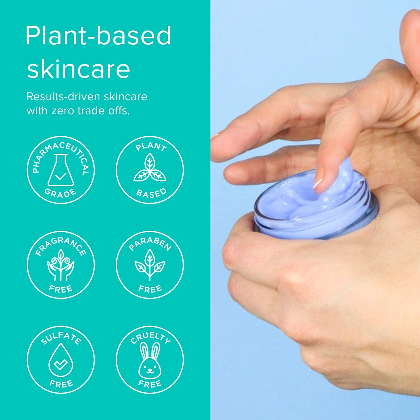 ClarityRx Call Me In The Morning Soothing Recovery Facial Cream, Natural Plant-Based Face Moisturizer with Skin-Protecting Antioxidants, Paraben & Cruelty Free Skin Care (1.7 oz)
