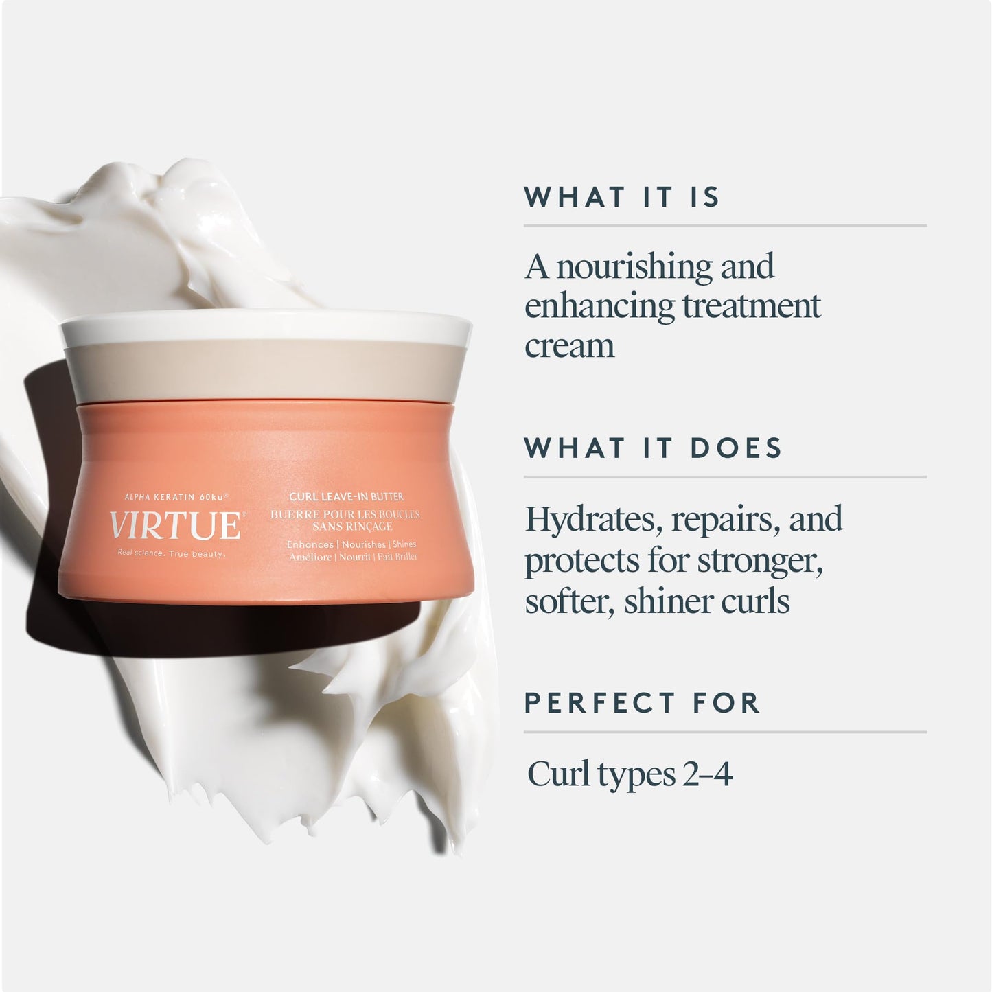 VIRTUE Curl Leave-In Butter Hair Treatment