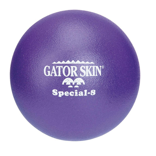 8" Gator Skin Special Ball-Purple