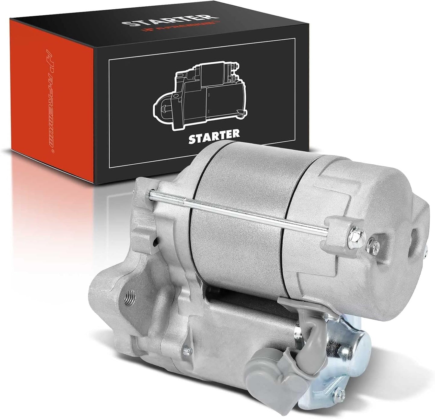 A-Premium Starter Motor Compatible with Toyota Tundra 2000-2009, 4Runner 2003-2009, Sequoia 2001-2005 & Lexus GX470 2003-2004, 4.7L, 12V 1.4KW Clockwise 9-Tooth, Replace# 228000-8800, 9622809-880