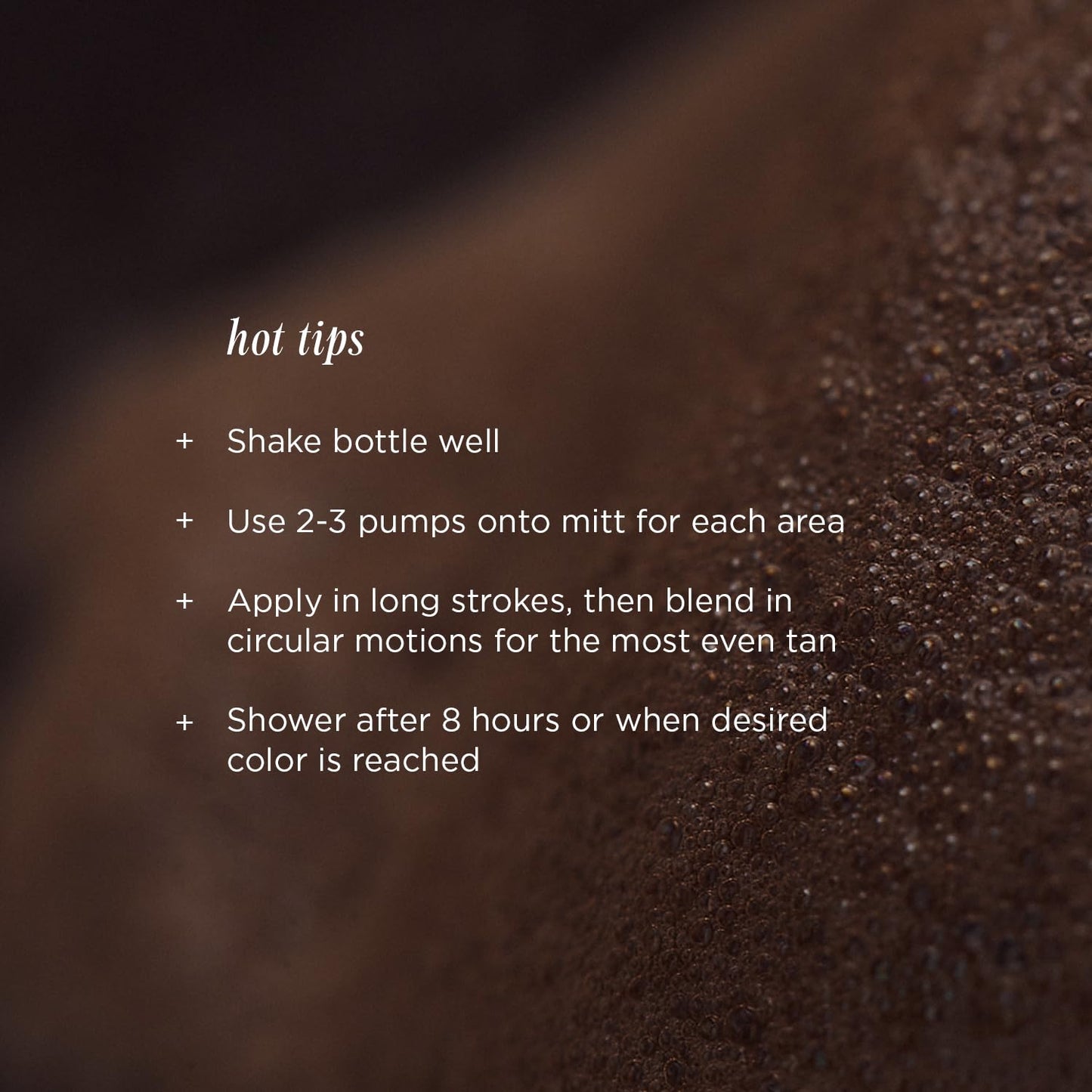 + Lux Unfiltered N°36 CLASSIC Supernatural Tanning Mousse Foam in Blood Orange, Quick + Immediate Sunless Fake Tan, Self Tanner