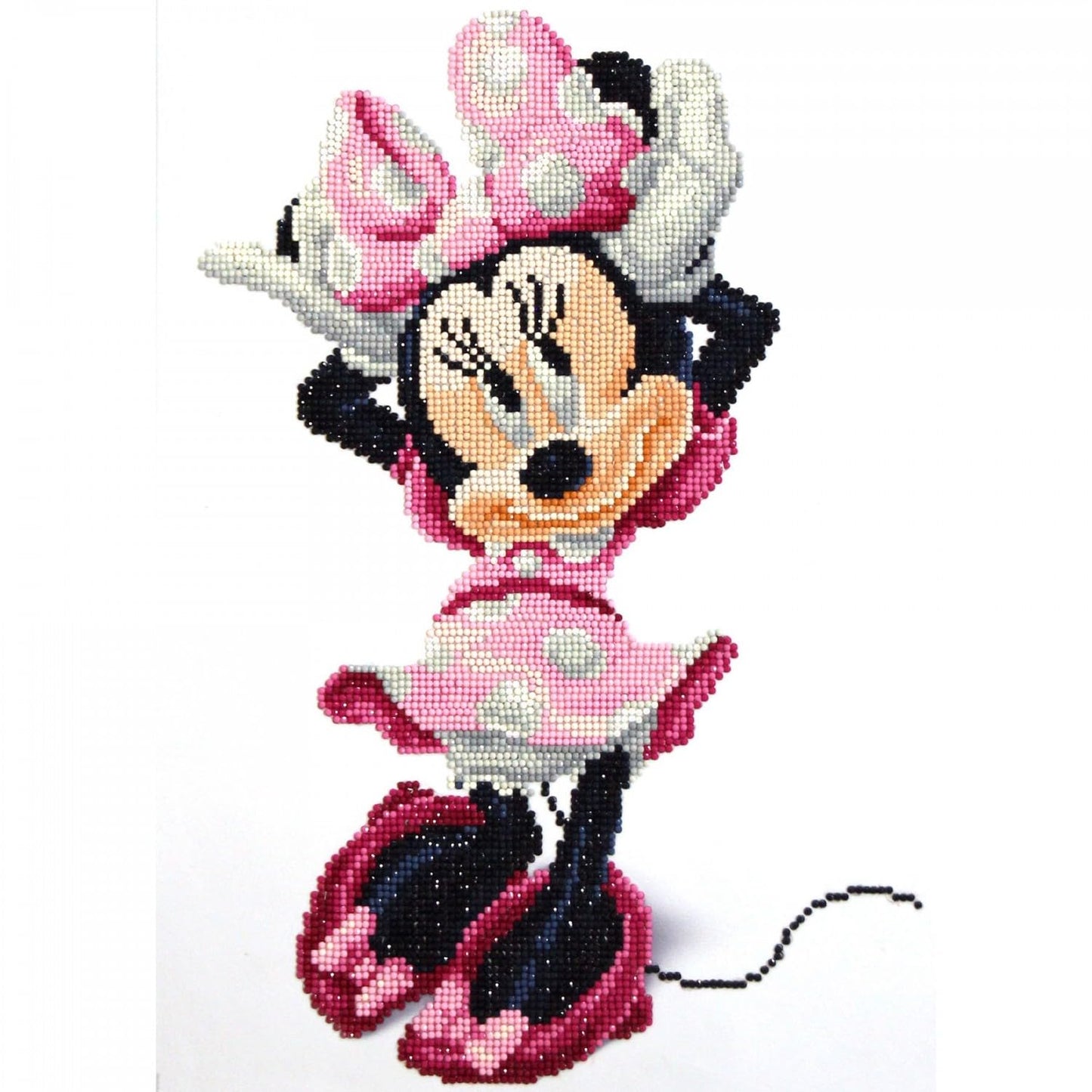 Pracht Creatives Hobby Diamond Art KIT Minnie, Colourful Mittel