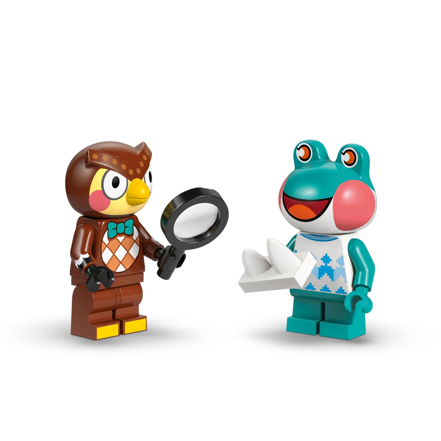 LEGO Animal Crossing Blathers’s Museum Collection Building Toy - Pretend Play Set W/2 Toy Minifigures for Girls & Boys, Ages 7+ - Building Blocks for Kids - Gift Idea for Birthdays & Gamers - 77056