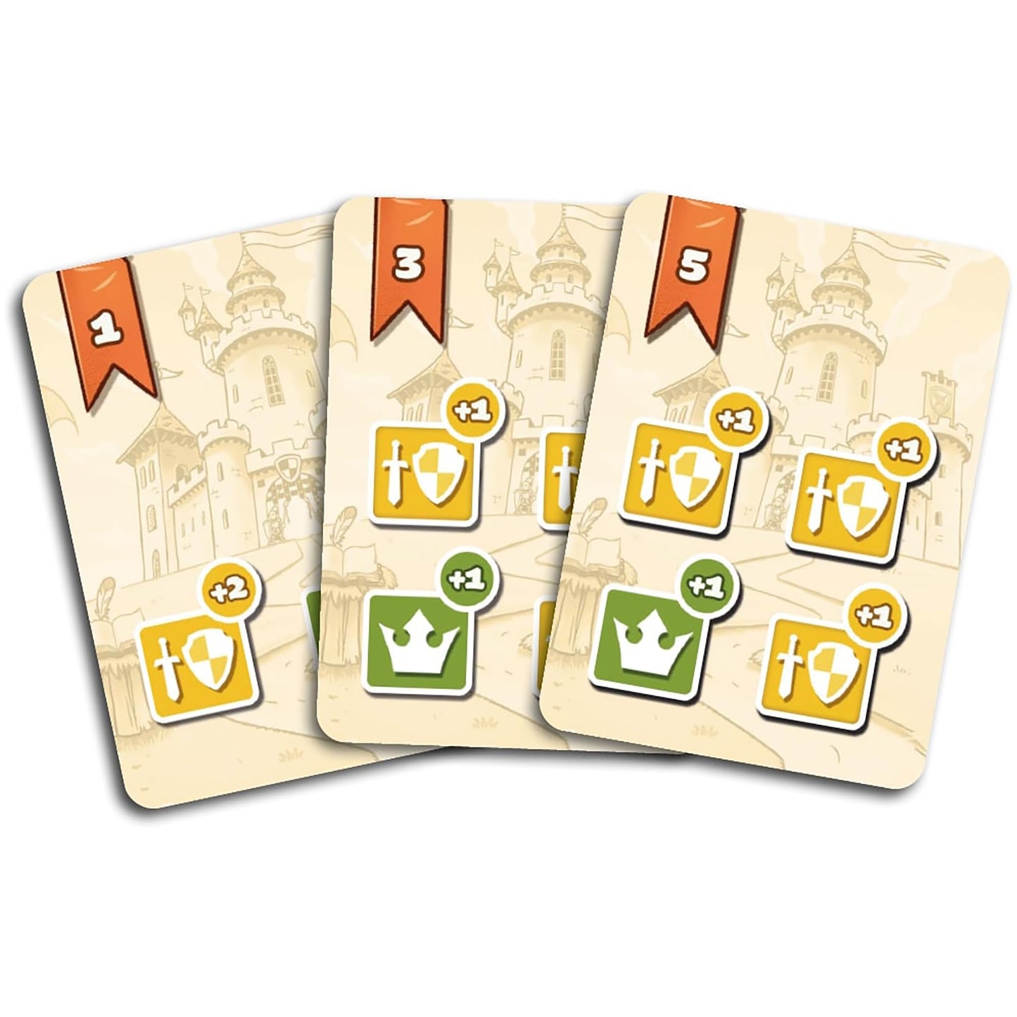 Blue Cocker: Medieval Academy (Second Edition) - Card Drafting, Strategy Board Game, Chivalry, Tournaments & Adventure, Ages 8+, 1-5 Players, 30 Min