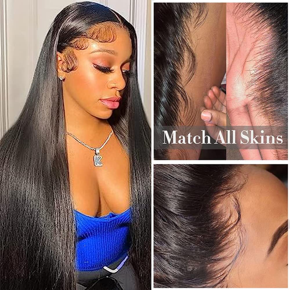 Straight Bundles with Closure Human Hair 20 22 24+18 Brazilian Human Hair Bundles with Closure Straight 100% Unprocessed Virgin Weave Hair Bundles with Closure 10A Bundles Human Hair with Lace Closure