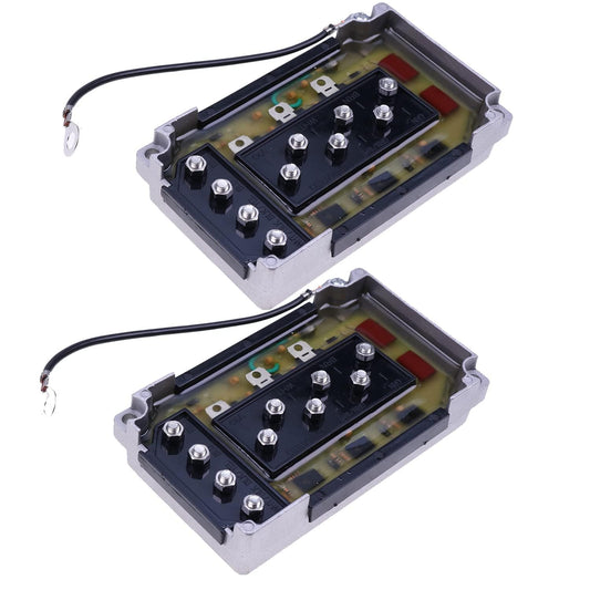 2pcs CDI Module Switch Box Replacement for 50-275 HP Mercury Outboard Motor 332-7778 332-7778A12 Power Pack Switchbox
