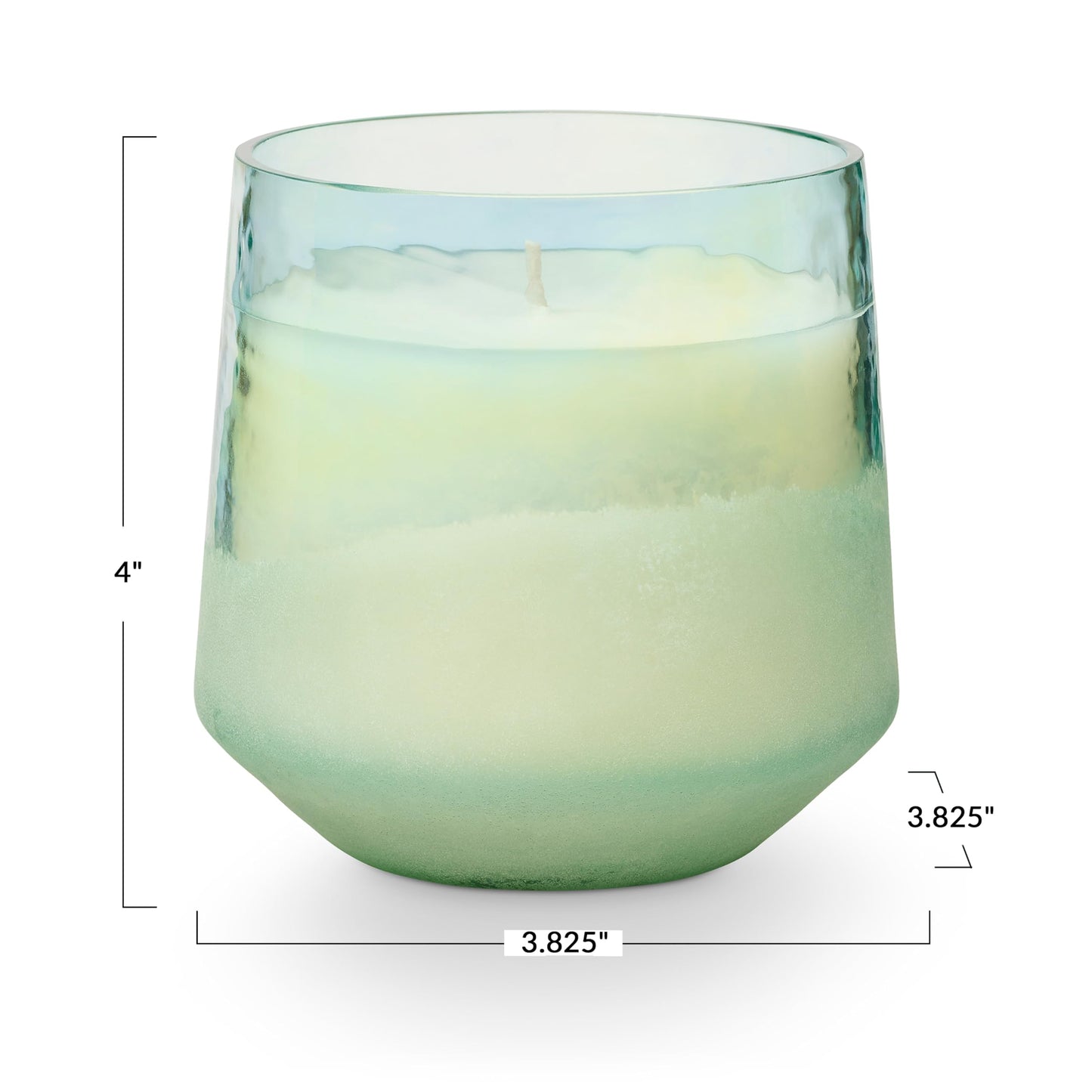 Illume Beautifully Done Baltic Glass Candle, Fresh Sea Salt