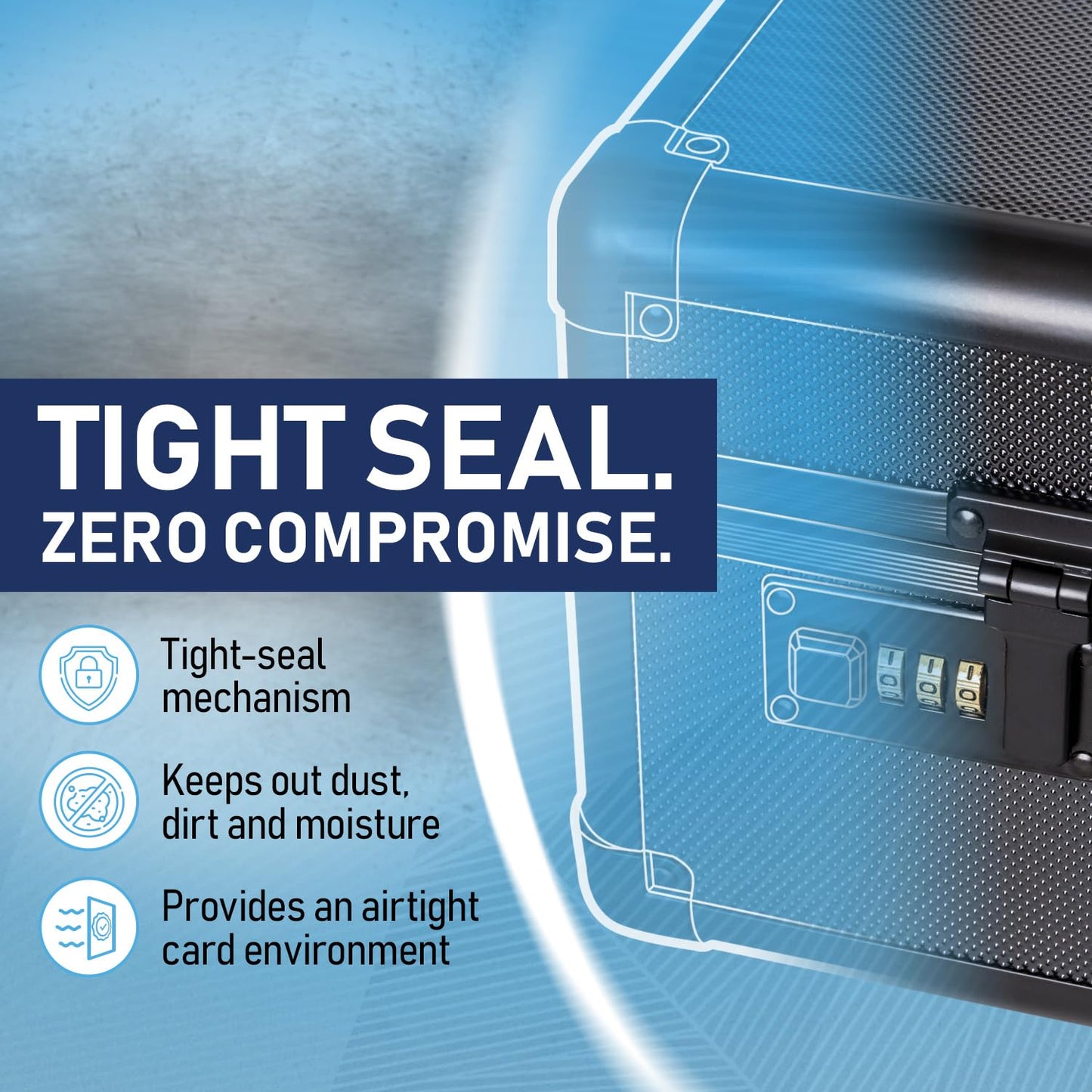Premium Black 4 Row PSA Slab Case For Graded Cards | Graded Card Case Storage Box, Sports Card Cases, Baseball & Football Cards Cases, TCG Collector Slab Box Holder For PSA, BGS, SGC & More.