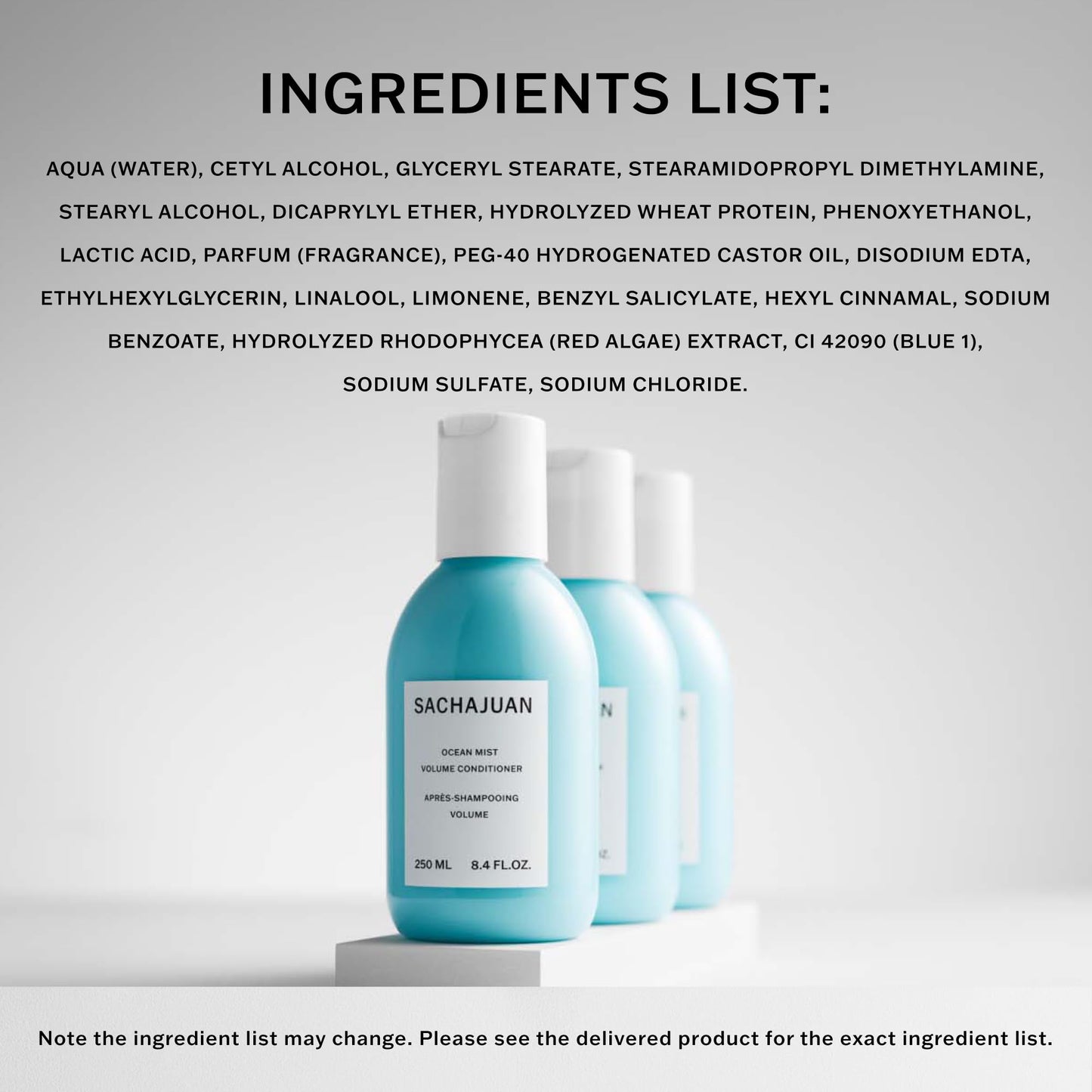 SACHAJUAN Ocean Mist Volume Conditioner 990 ml