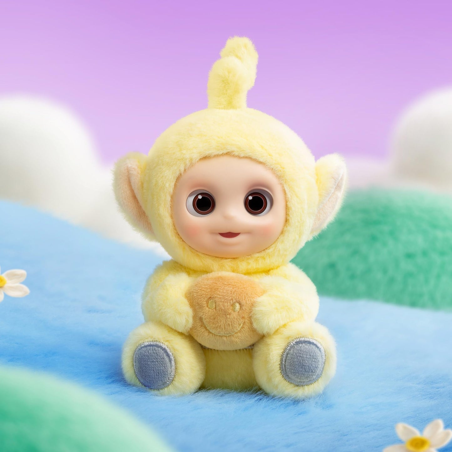 POP MART Teletubbies Say Hello Series Blind Box Pendant, Collectible Plush Toys, Holiday Birthday Gifts for Girls and Boys, Single Box