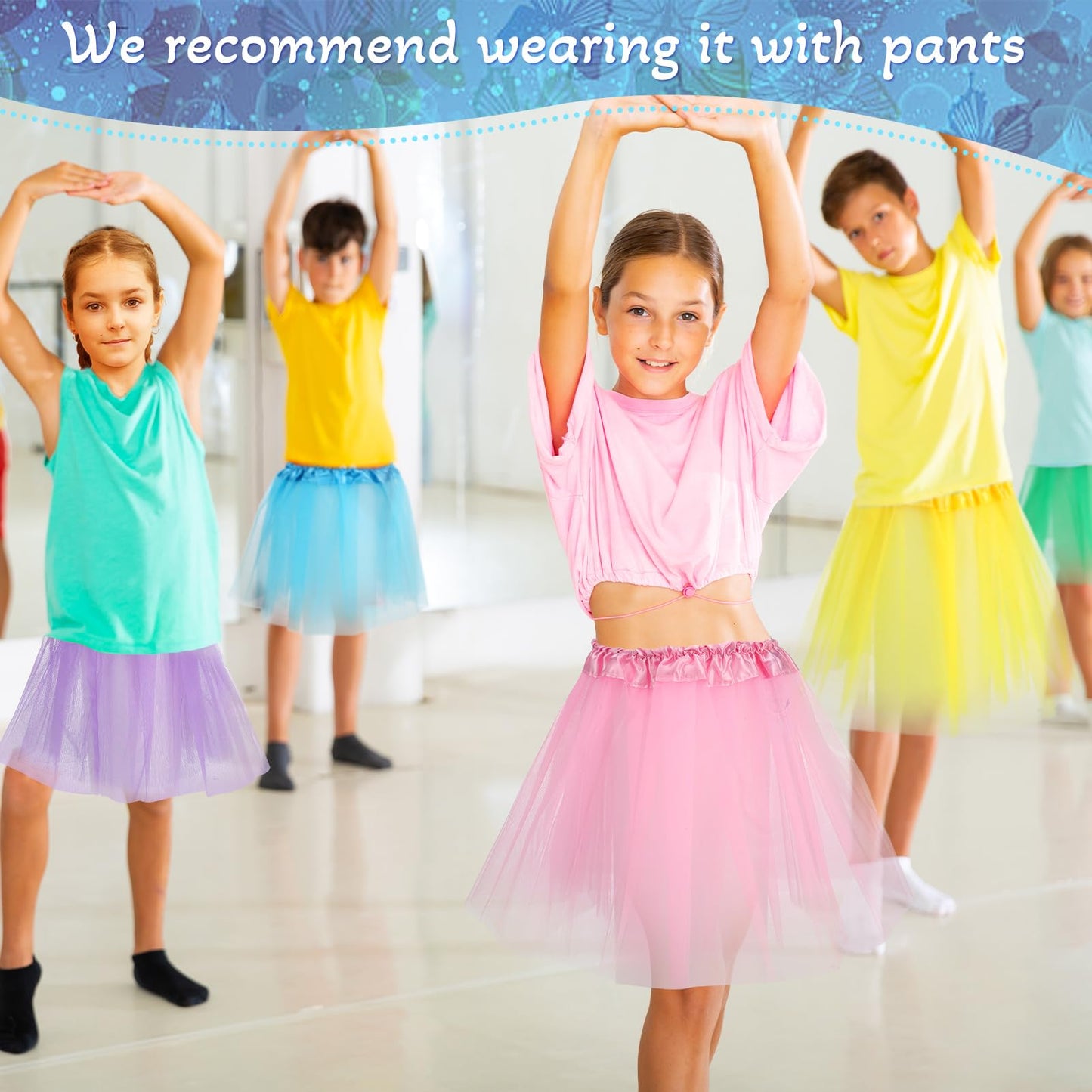 Hoemwarm 18 Pcs Girls Tutu, 3 Layers Multicolor Toddler Tutu Skirt Princess Tutu Dresses for Toddler Girls Bulk, Dance Fluffy Tulle Skirt for Toddler Girls Birthday Party Costume Princess Tutu