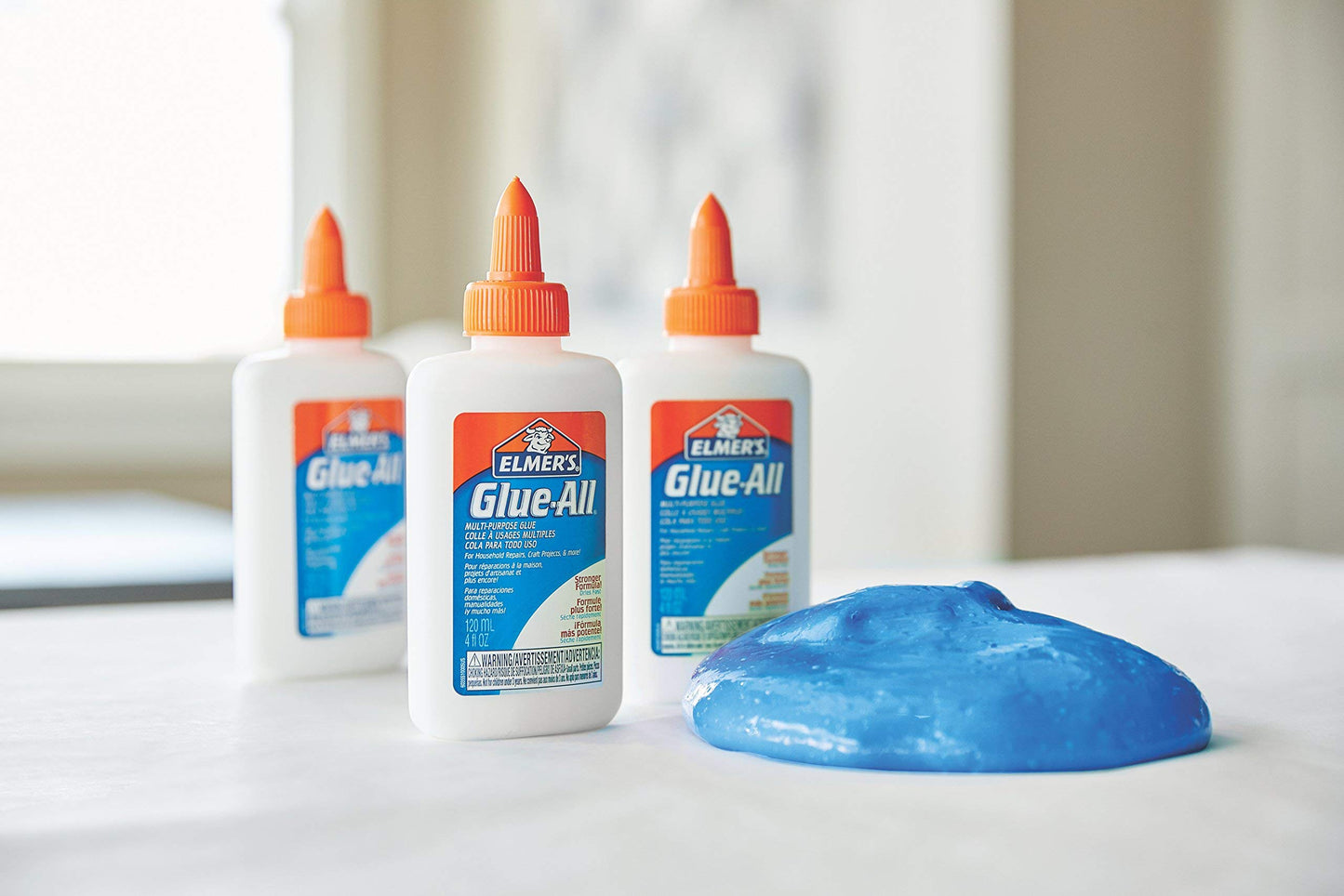 Elmer's Glue-All, Multi-Purpose Liquid Glue, 4oz, 12 Count - #1 Teacher Brand, Arts & Crafts, Non-Toxic