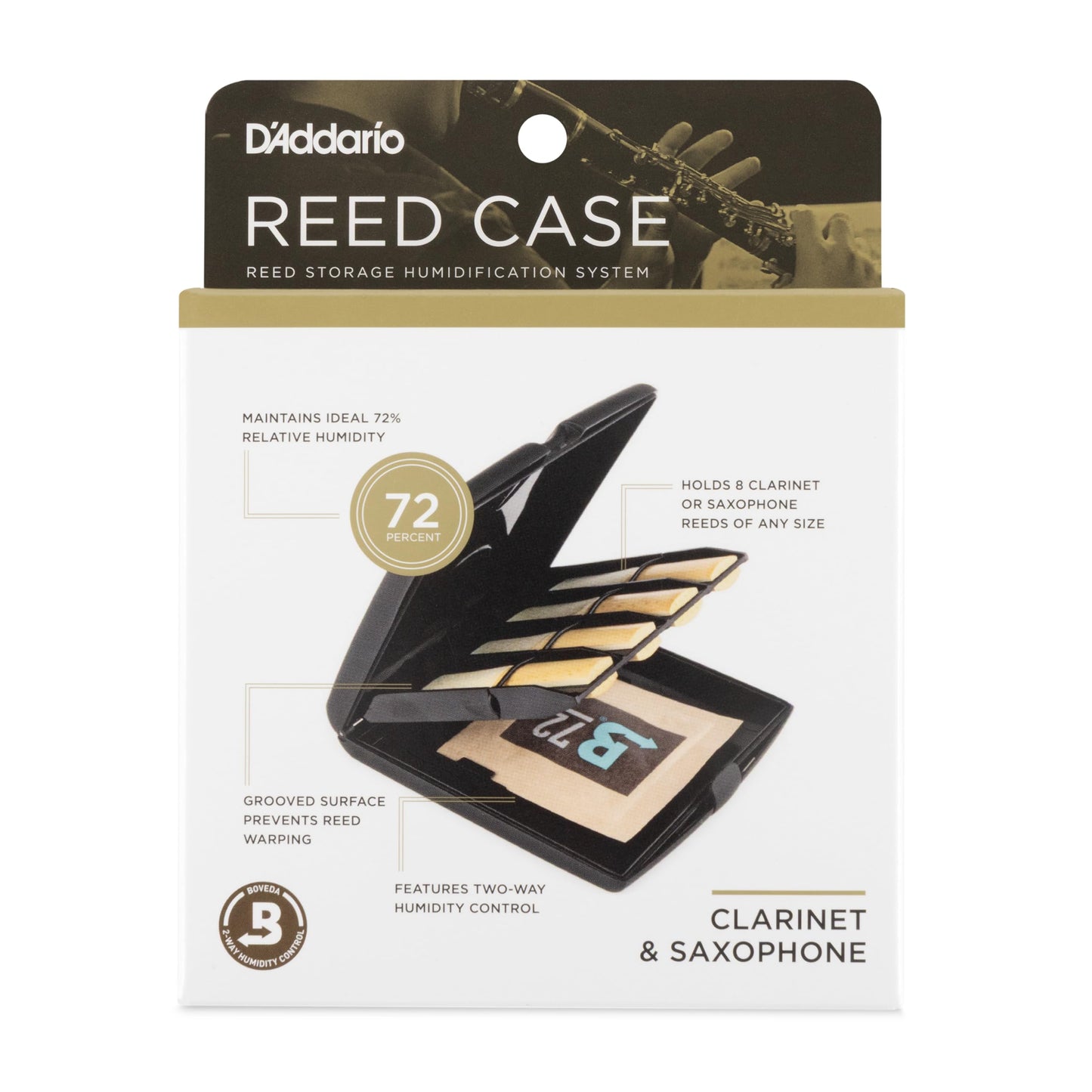 D’Addario Woodwinds Multi-Instrument Reed Vitalizer Case (RVCASE04)