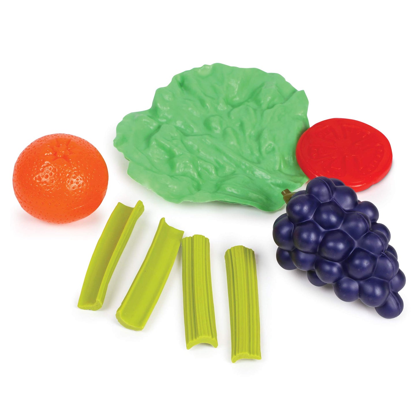 Learning Resources Healthy Lunch Basket, Toddler Play Food, 17 Pieces, Ages 3+ - 10-3/4L x 8-1/2W x 5-1/4H in (LER7291)