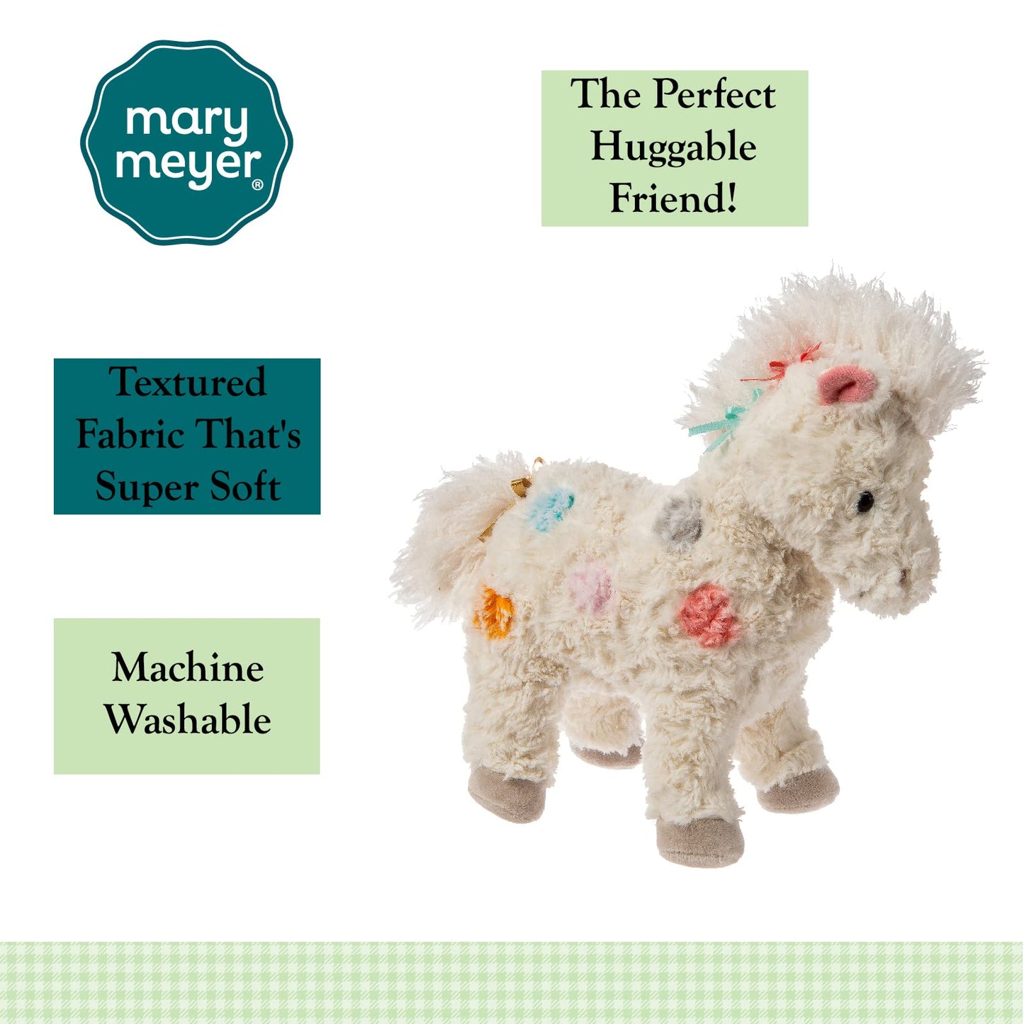 Mary Meyer Fabfuzz Calliope Pony Soft Toy Friend