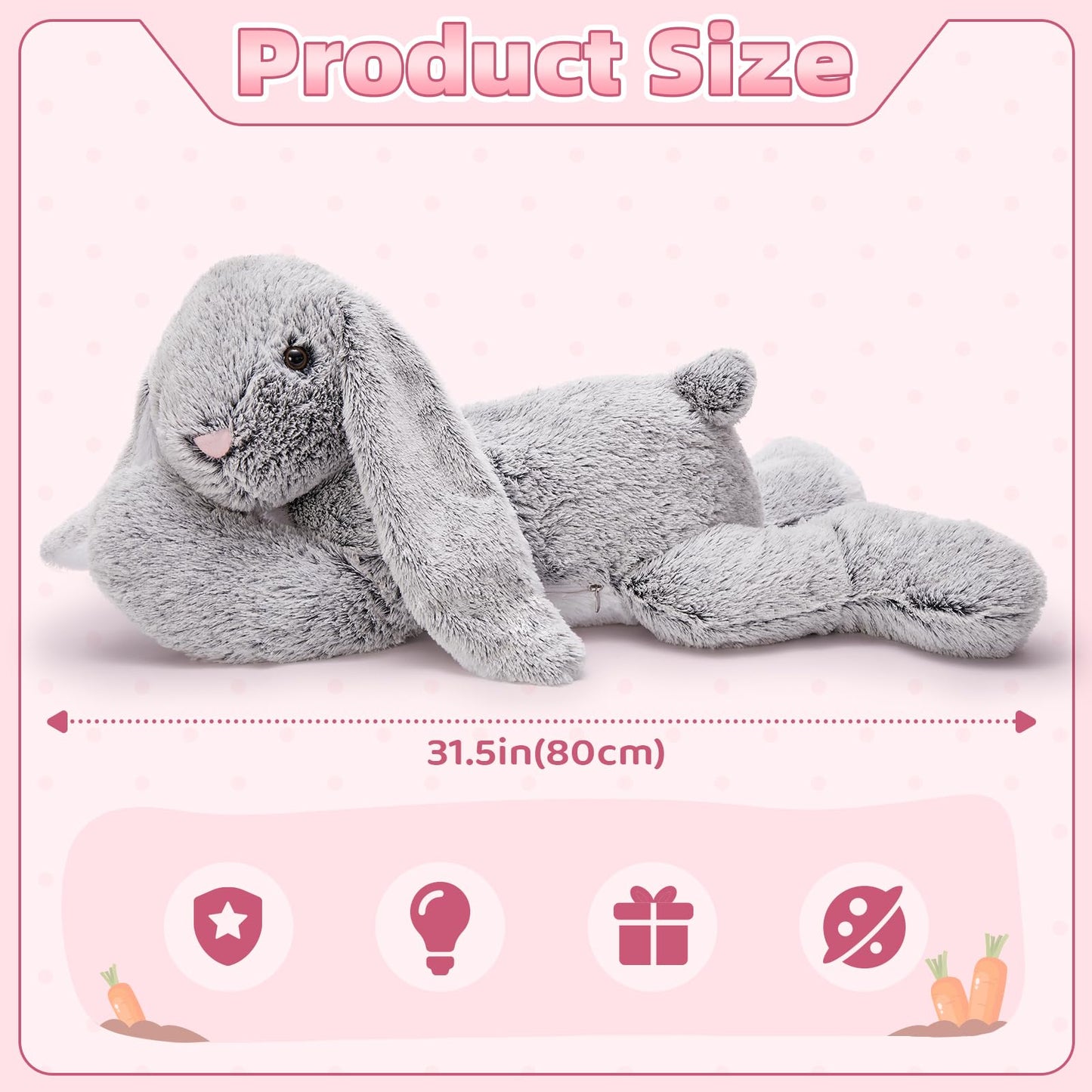 BENINY 80Bunny Gray