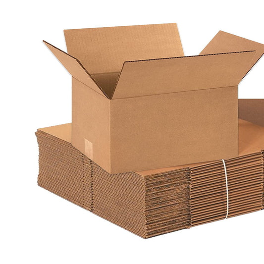 BOX USA Shipping Boxes Small 12"L x 9"W x 6"H 25-Pack - Corrugated Cardboard Box for Moving, Mailing, Packing, Packaging and Storage