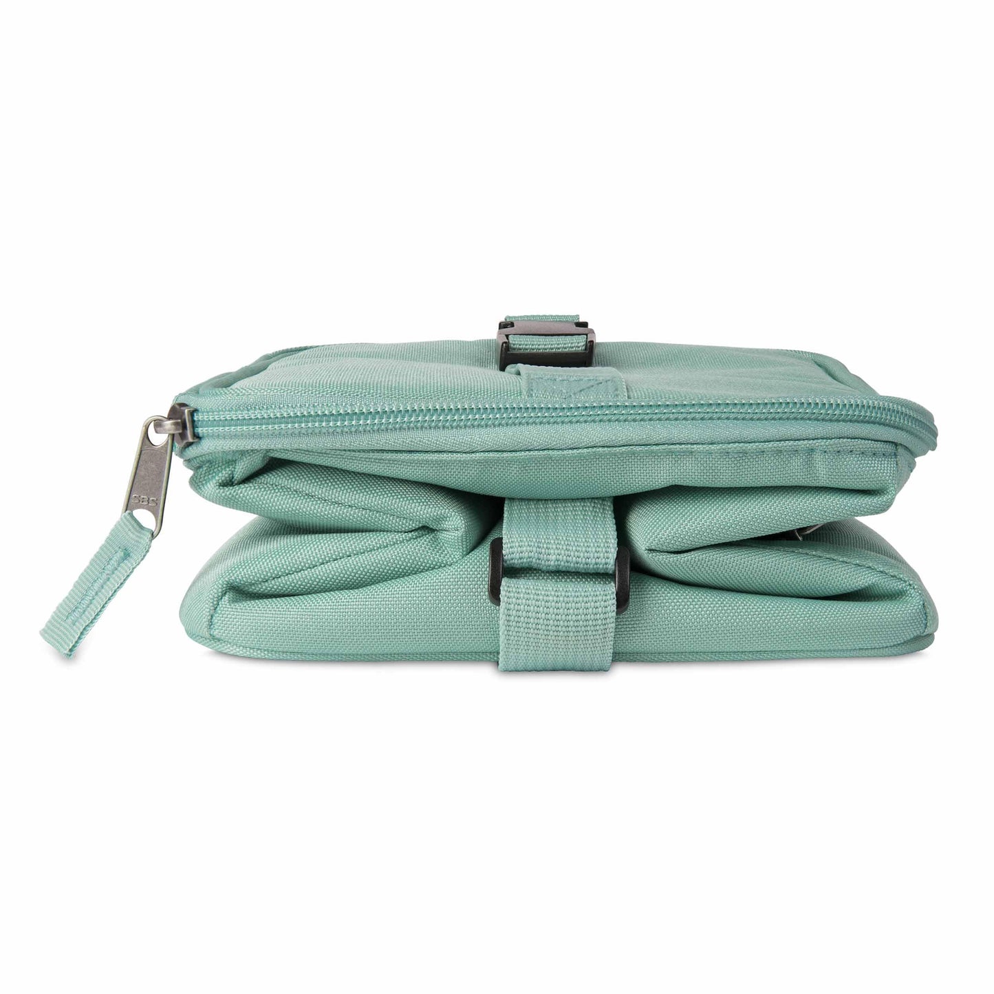 PackIt Freezable Essential Lunch Cooler, Sage, Built with EcoFreeze Technology, Fully Freezable, Collapsible, Reusable, With Adjustable Crossbody Strap, Top Clip Handle, Designed for Fresh Office