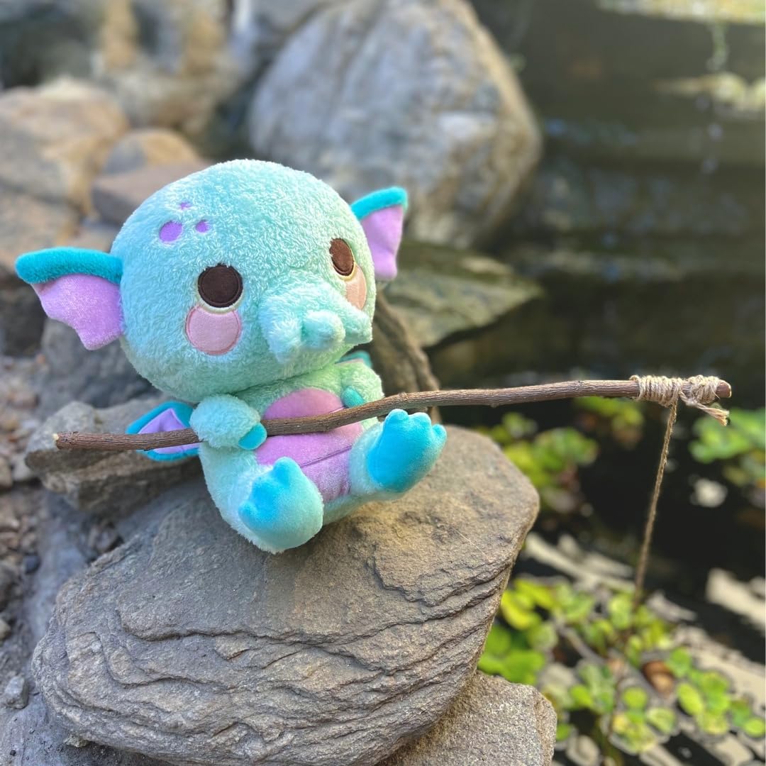 Cuddle Barn PlushGoals - Lulu The Curious Cthulhu | Cute Kawaii Soft Plush Cuddly Cryptid, 10 inches