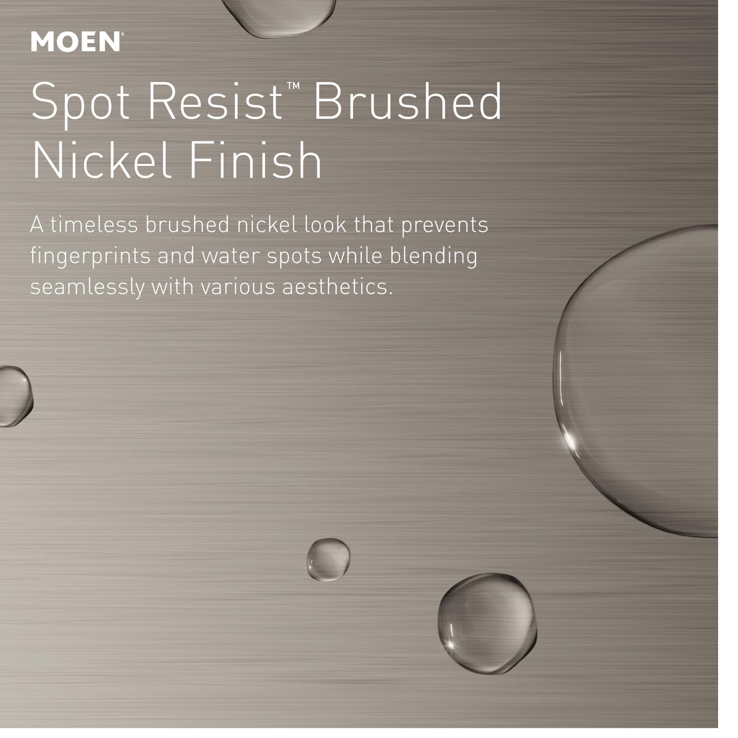 Moen Attune Shower Head with Handheld Sprayer, 6 Handheld Shower Head Spray Settings, Spot Resist Brushed Nickel Finish, 218H0SRN