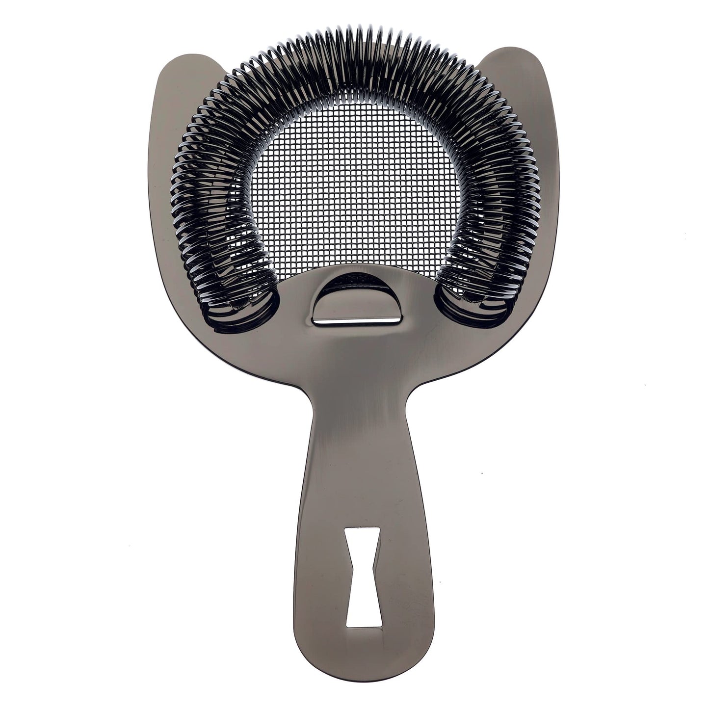 Barfly Fine Mesh Spring Strainer, Black