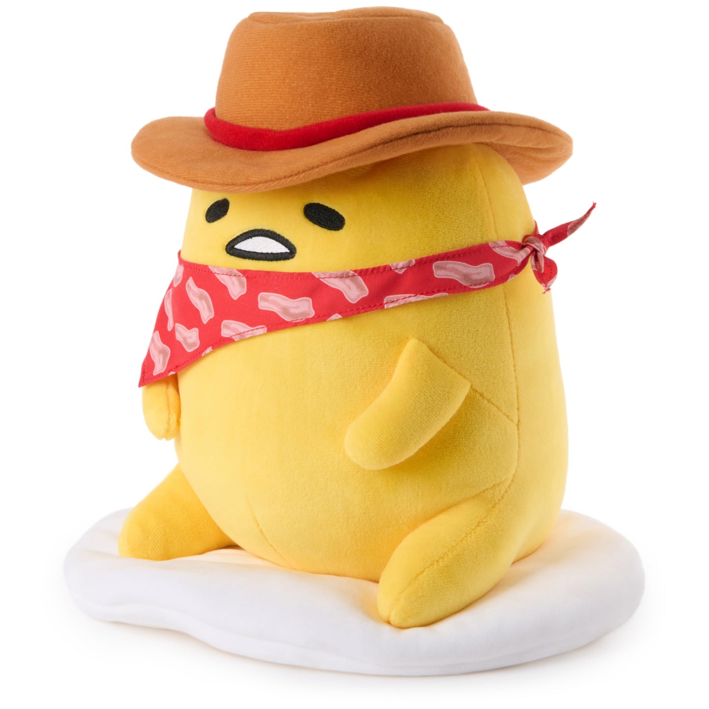 GUND Sanrio Gudetama The Lazy Egg Stuffed Animal, Gudetama Cowboy, Plush Toy for Ages 1 and Up, 9”