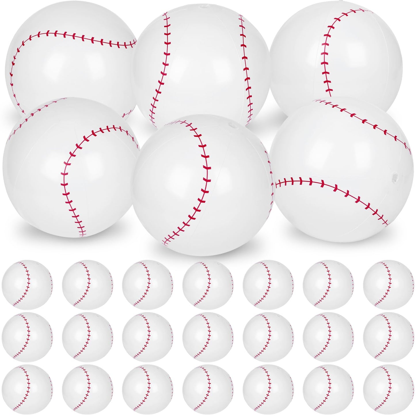 Mototo 30 PCS Beach Balls (Baseball)