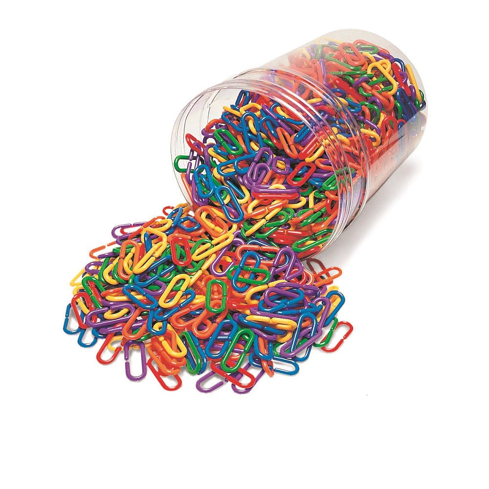 Learning Resources LER0260 Learning Resource Rainbow Link 'n' Learn Links