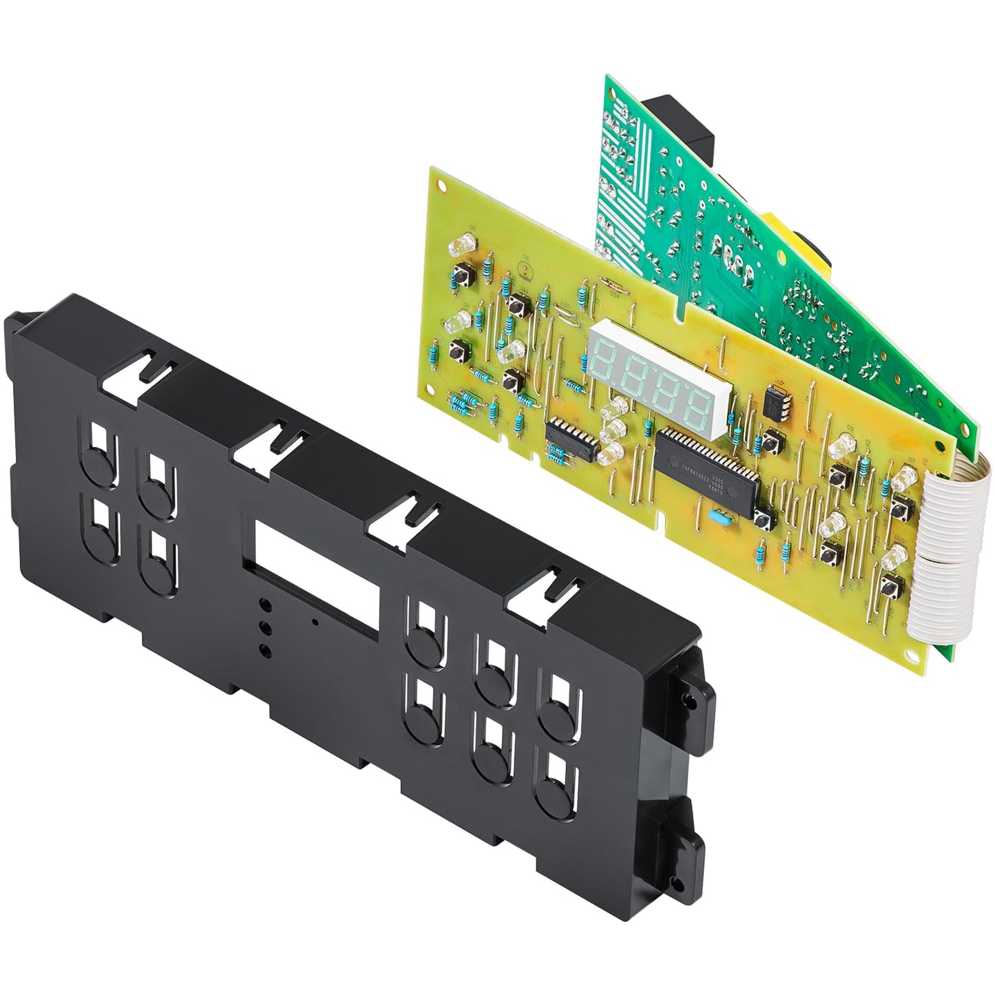 316207511 Range Stove Oven Control Board Replacement for Frigidaire Electrolux Kenmore Kelvinator Tappan Sears Electronic Clock/Timer Display Repair Upgrade 316207531 316557511 AP3561834
