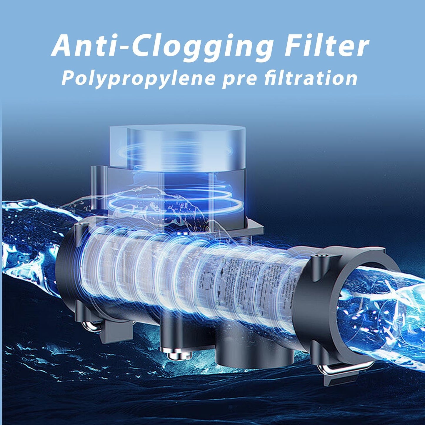 51300-C Replacement Filters - Compatible with Elkay51300 Series,ERF750, EWF3000,55898C (No Chip - 3 Pack)