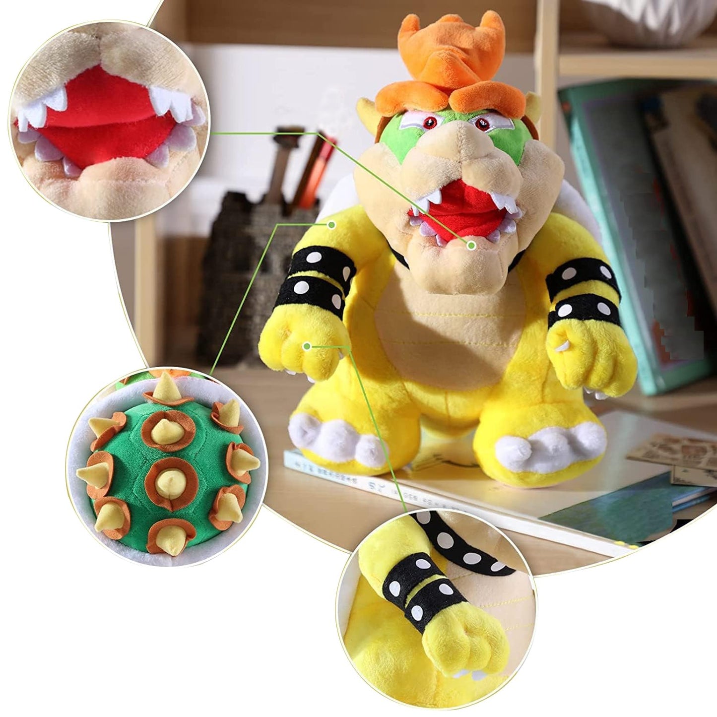 MJJAOQYF Plush Stuffedr Collection 10 Inch Yellow– Sweet Gift for and Kids