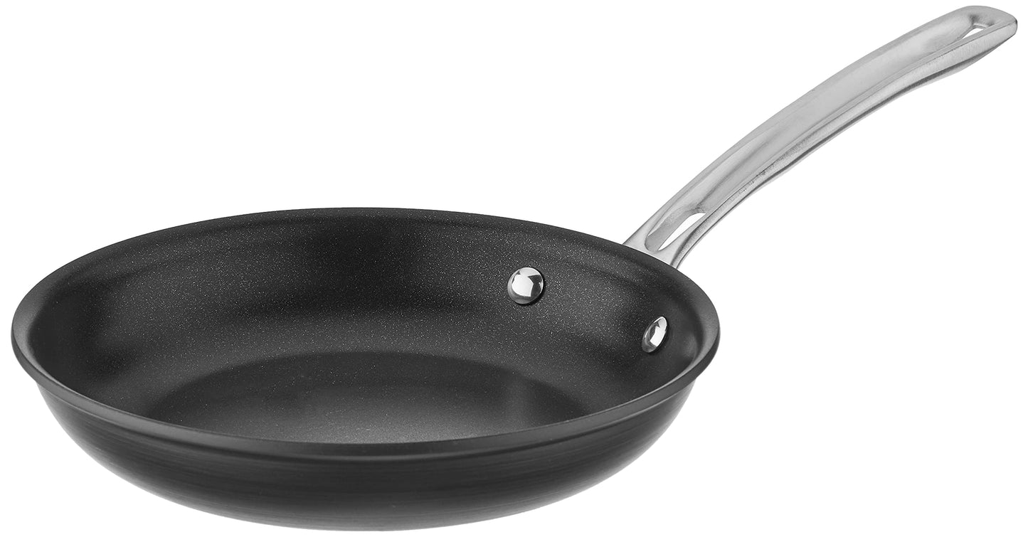 Viking Non Stick Frying Pan, 8 Inch Hard Anodized Kitchen Cookware, Gray