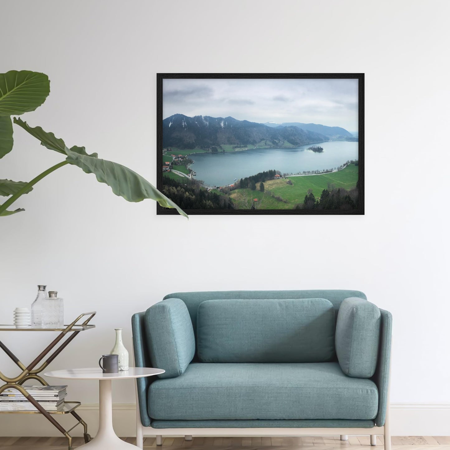 LUGHFSV 24x36 Picture Frame for Wall, Vertical or Horizontal Wall Hanging Large Poster Frame for Photo and Posters, Poster Frame 24x36 Without Mat