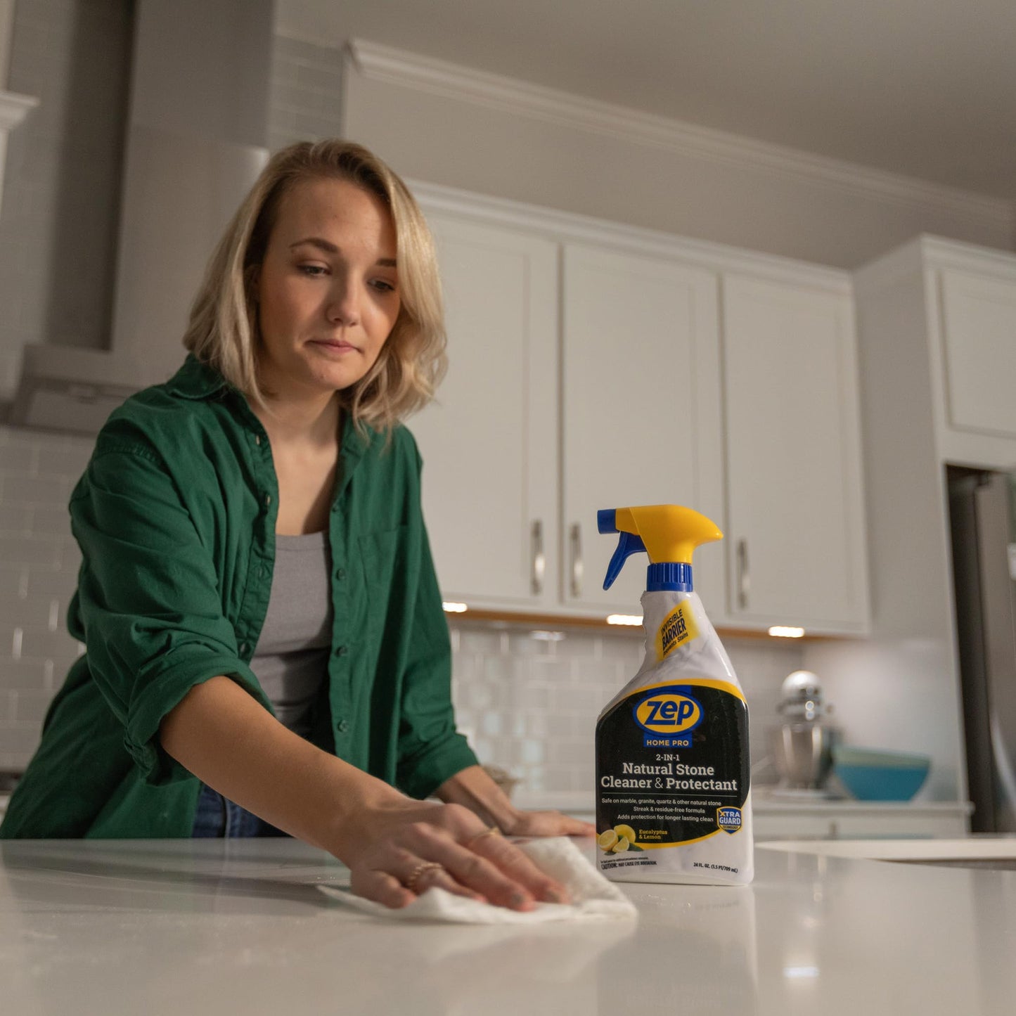 Zep NEW Home Pro 2-In-1 Marble, Granite & Stone Cleaner - 24 Fl. Oz. (Case of 6) - R49706 - Pro Trusted Cleaning Power: Now in Refreshing Scents & Family Friendly Formulas…