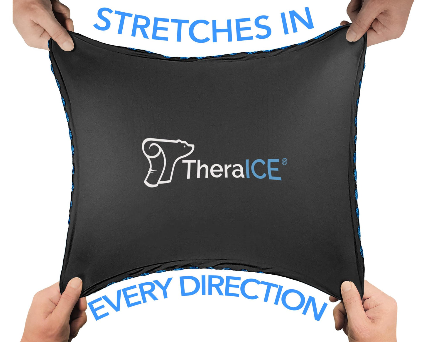 TheraICE PROpack Cold Therapy Reusable Cold Gel Ice Pack - Extra Large 12x15 - Great for Muscular Back Pain, Shoulder, Hip Knee - Oversized Multipurpose Cold Icepack for Minor Aches & Pains