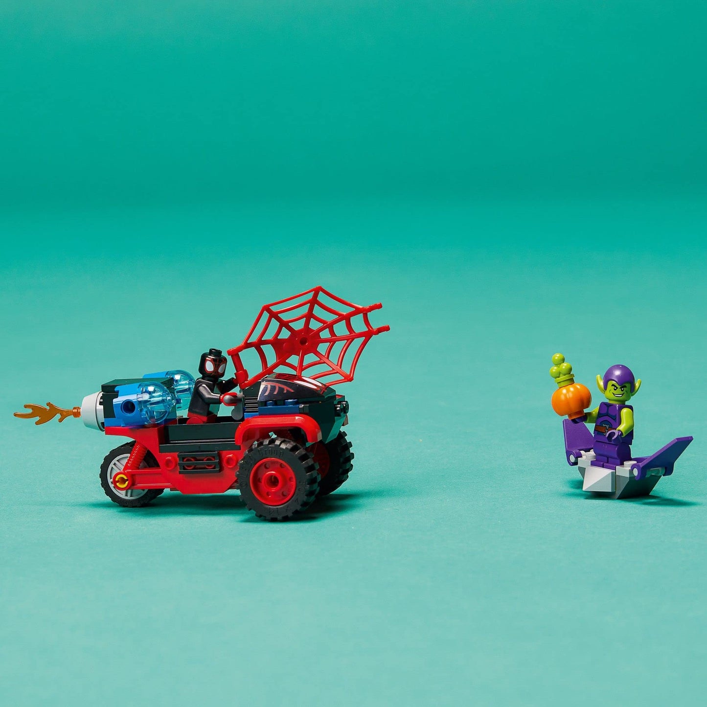 Lego Marvel Spider-Man Miles Morales: 10781 Spider-Man’s Techno Trike Set, Spidey and His Amazing Friends Series, Toy for Preschool Kids Age 4 +
