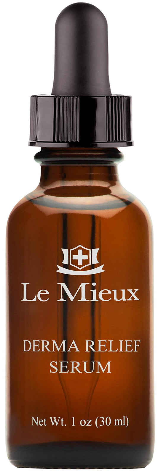 Le Mieux Derma Relief Serum - Hydrating Oil Serum for Face with Ceramides, Squalane & Kukui, Moisturizing Facial Oils for Dry or Sensitive Skin, No Parabens or Sulfates (1 oz / 30 ml)