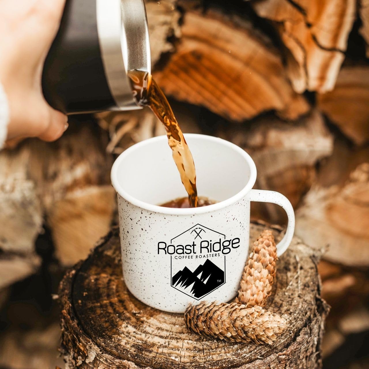 Roast Ridge Single Serve Coffee Pods for K-Cup Brewers, Flavored Variety Pack, Medium Roast, 60 Count (30 Each: French Vanilla, Hazelnut)