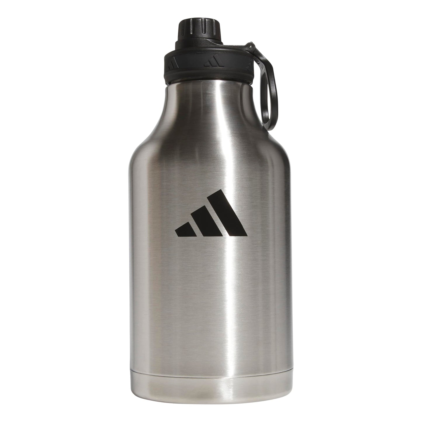 adidas Half Gallon Metal Water Bottle 68 oz (2L) Stainless Steel with Screw Cap