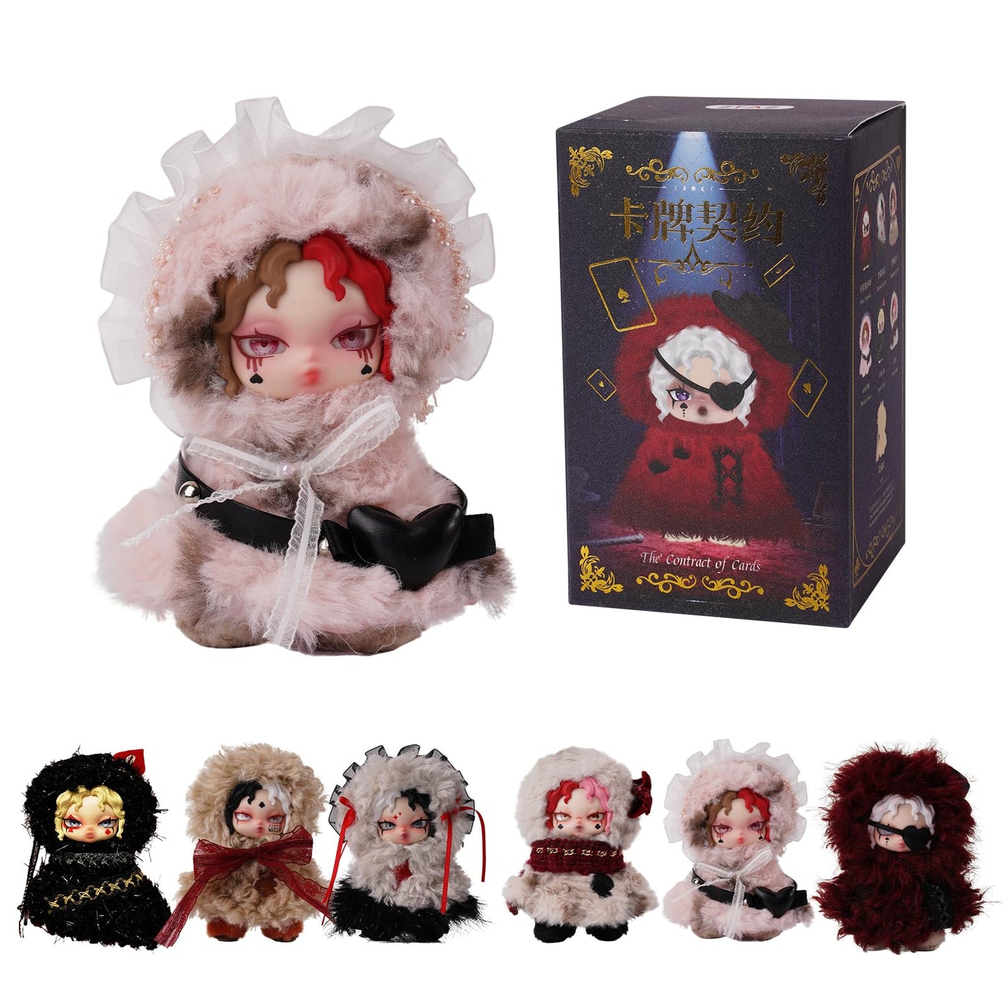 Afuosa Vinyl Plush Blind Box，The Contract of Card