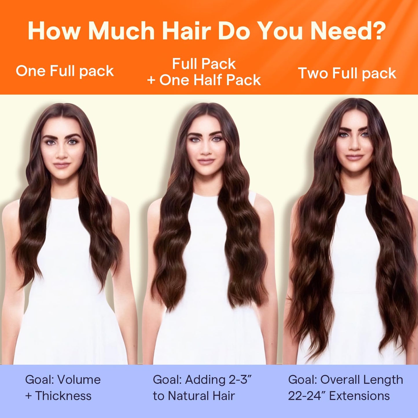 Full Shine Black Clip in Hair Extensions 24 Inch Remy Hair Extensions Clip in Human Hair Jet Black Natural Hair Clip in Extensions for Long Hair Black Hair Extensions 7 Pieces