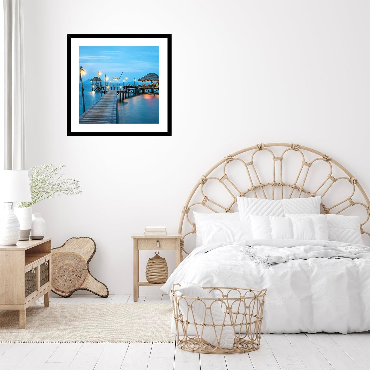 JCJMY 30x30 Picture Frame Black with 24x24 Mat, Display Photo 24x24 with Mat or 30 x 30 Without Mat, Wall Hanging Large 30x30 Poster Frame with Shatter Resistant Plexiglass, Black