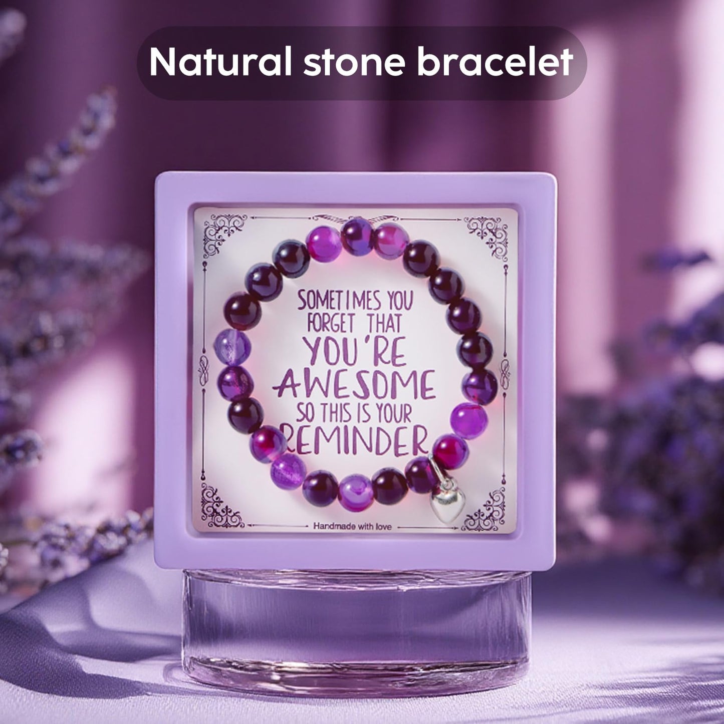 Mothers Day Gifts for Mom Wife Grandma Sister Daughter Friends, Unique Christmas Birthday Gifts for Women Mom Best Friend Her, Lavender Self Care Package Get Well Soon Gift, Spa Gift Baskets w/Blanket