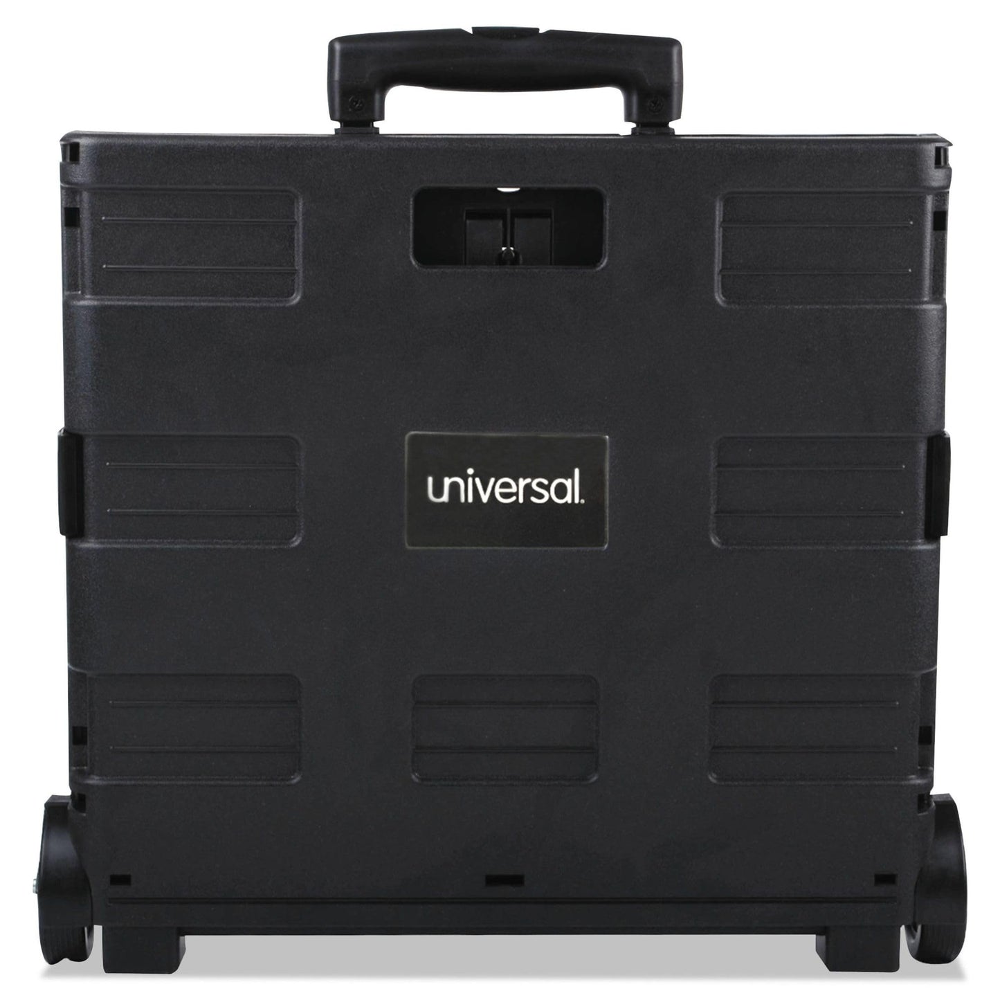Universal Collapsible Mobile Storage Crate, 18.25" x 15" x 39.4", Black