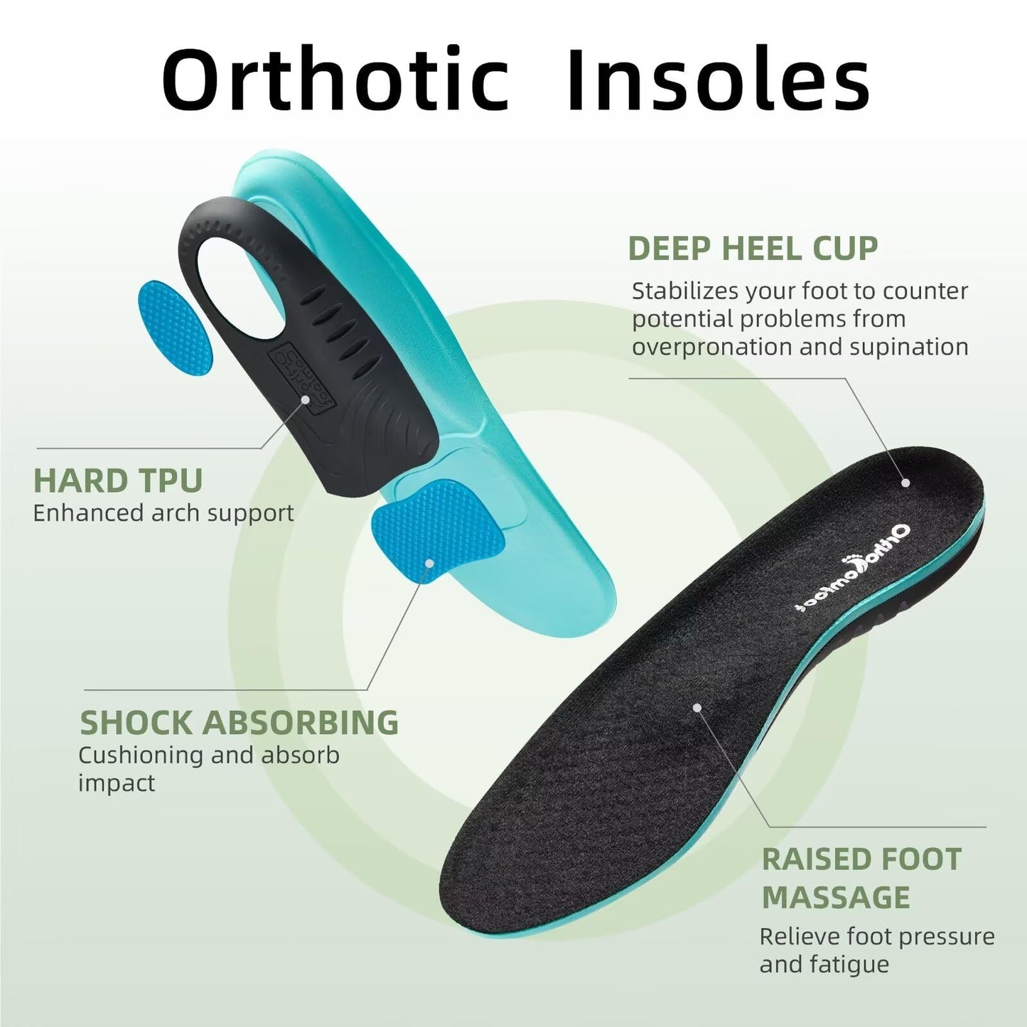 Women's Orthopedic Hands Free Slip Ins Loafers Walking Shoes: Thick Sole Plantar Fasciitis Shoes for Foot Pain Relief, Casual Soft Canvas Loafers with Arch Support for Flat Feet Black Size 9.5