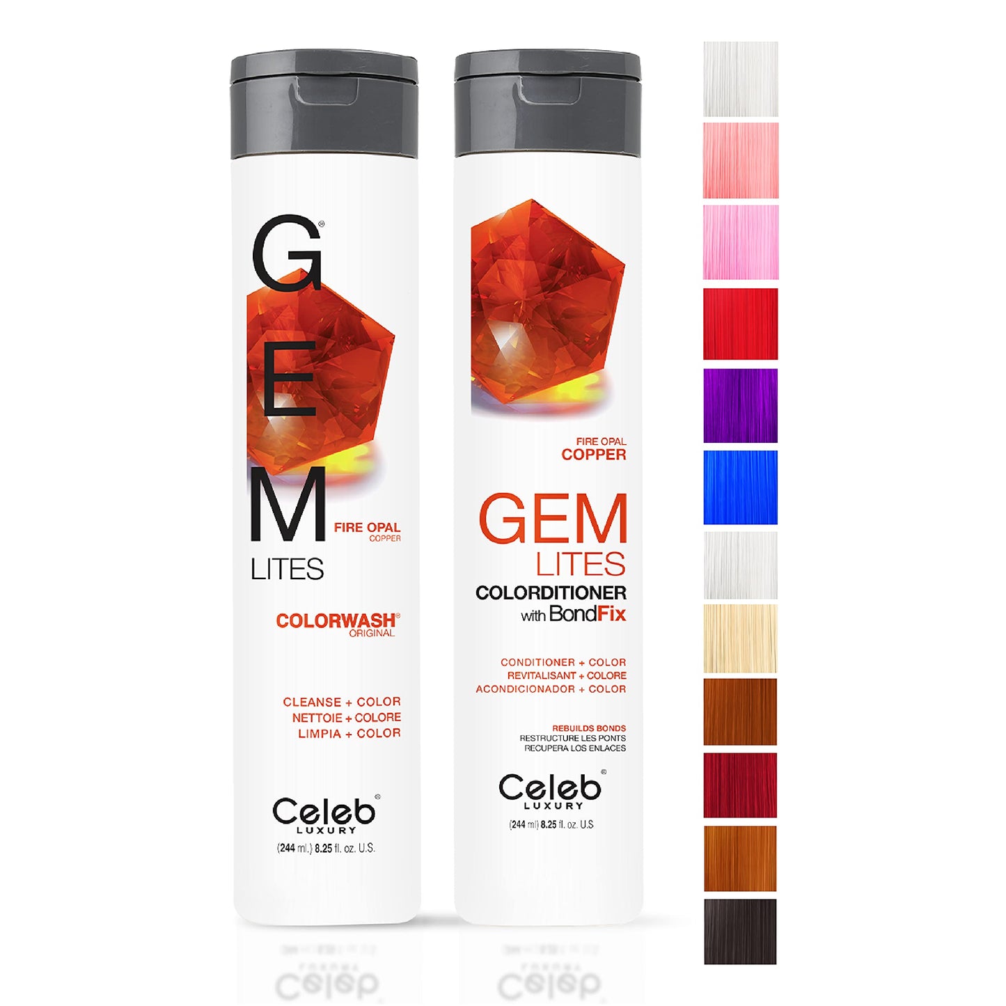 Gem Lites Fire Opal Healthy Duo